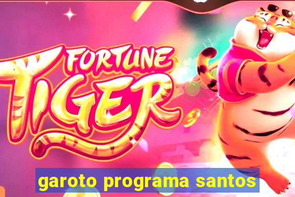 garoto programa santos